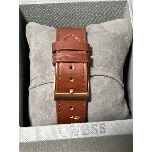Guess Dakota U1102G3 Men's Rose Gold Stainless Steel Dial Quartz Analog Watch - Picture 3 of 6